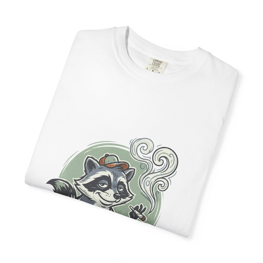 Fresh Smelling Raccoon T-Shirt — Cute Scent Bottle Graphic Tee