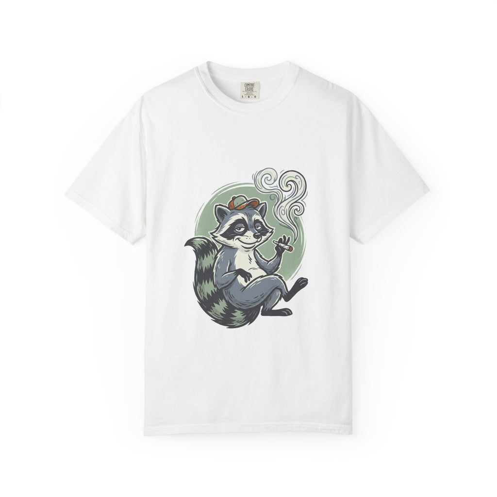 Fresh Smelling Raccoon T-Shirt — Cute Scent Bottle Graphic Tee