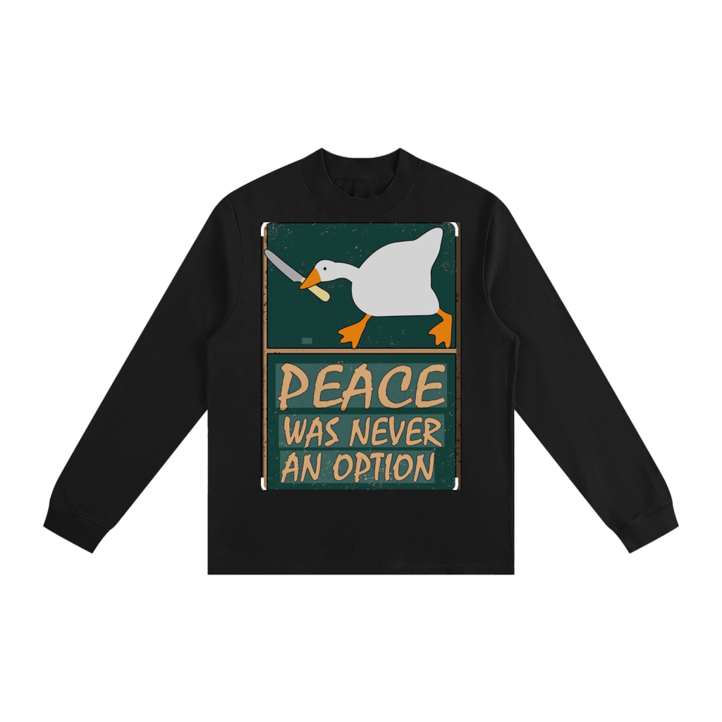 Essential Non-Shrink Mock Neck Sweatshirt